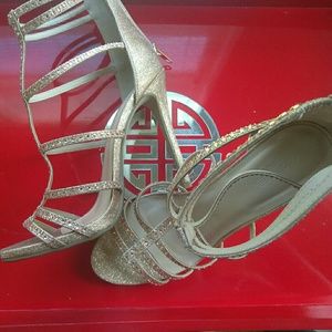 Strappy heels